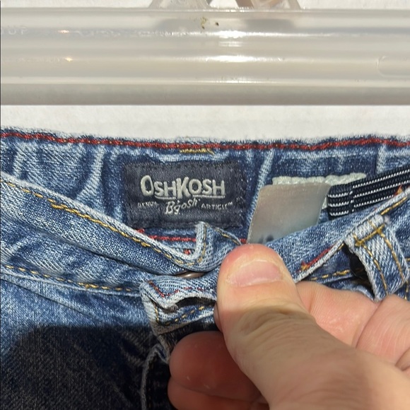 OshKosh B'gosh Blue Denim Shorts Relaxed Fit - Picture 2 of 4